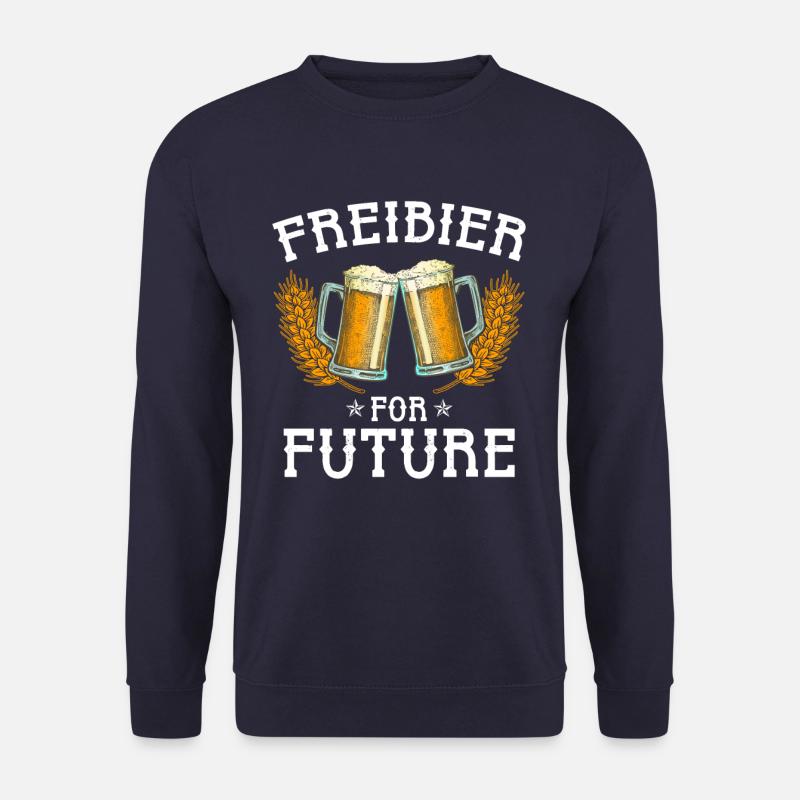 Freibier for future - Sweat-shirt Unisexe - marine