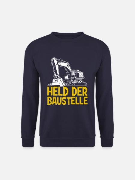 Held der Baustelle - Unisex Pullover - Navy