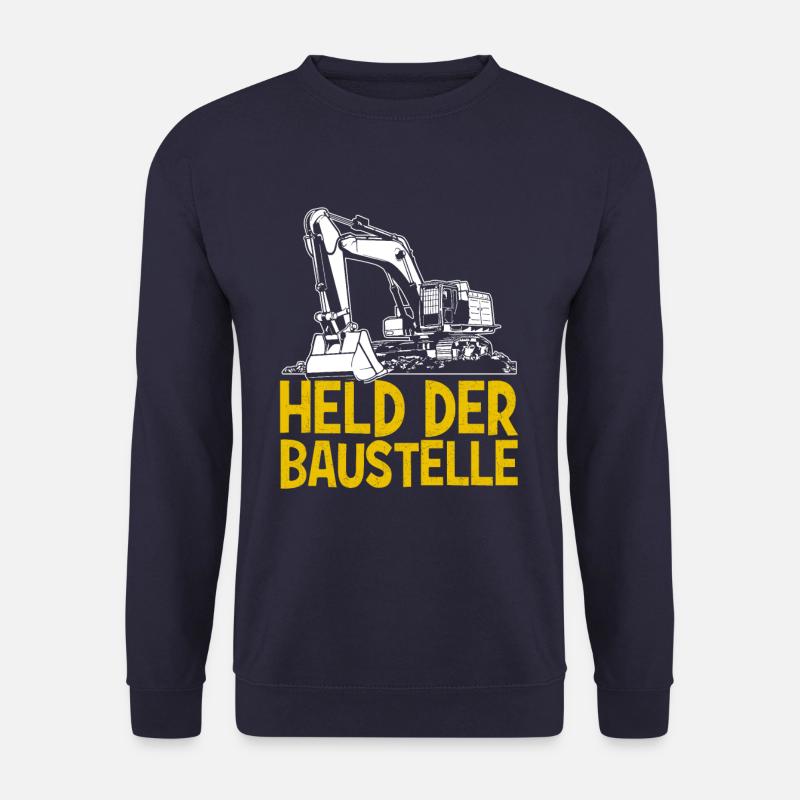 Held der Baustelle - Unisex Pullover - Navy