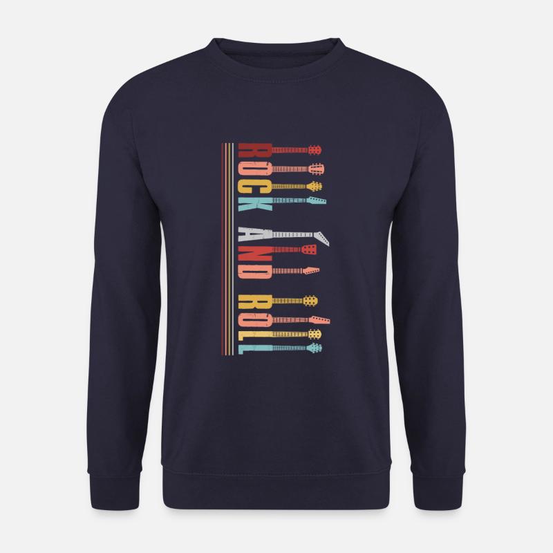 Retro guitar - Unisex Sweatshirt - navy