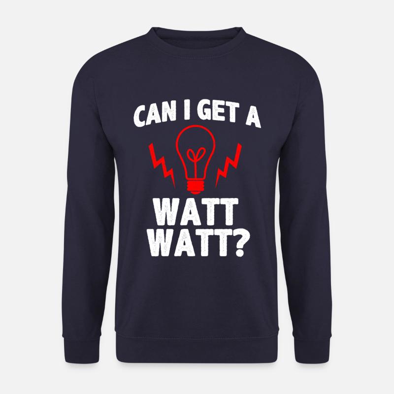 Watts d'électricité - Sweat-shirt Unisexe - marine