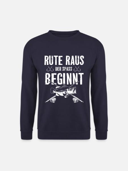 Rute Raus Der Spass Beginnt - Unisex Pullover - Navy