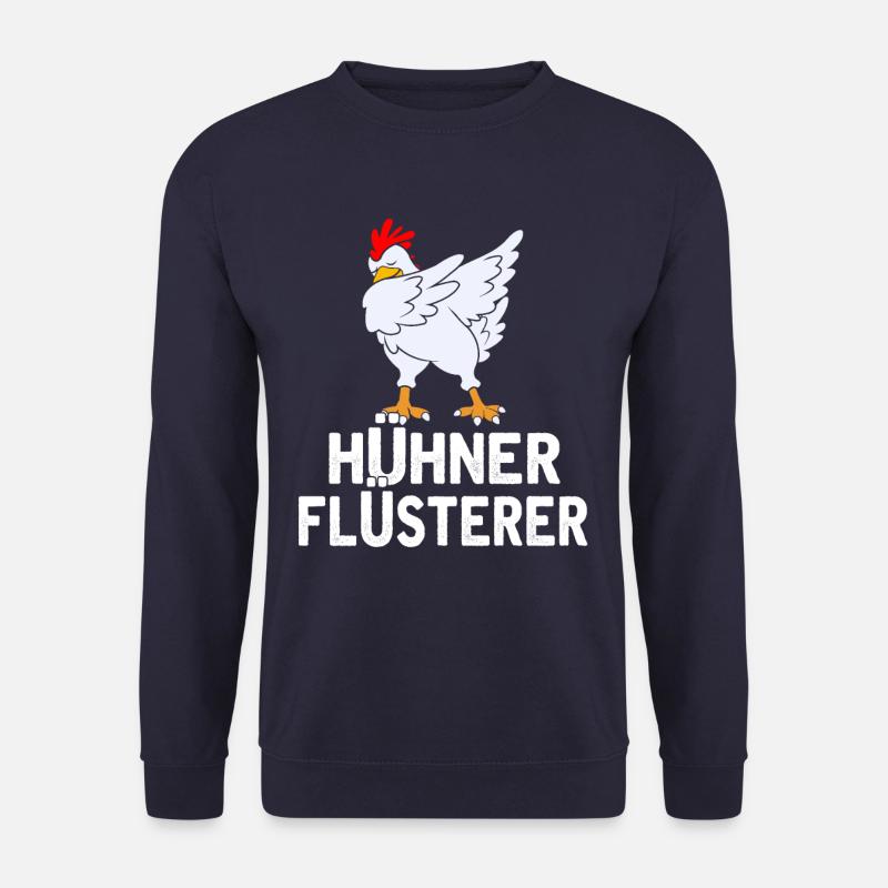 Chicken Chicken Whisperer - Sweat-shirt Unisexe - marine