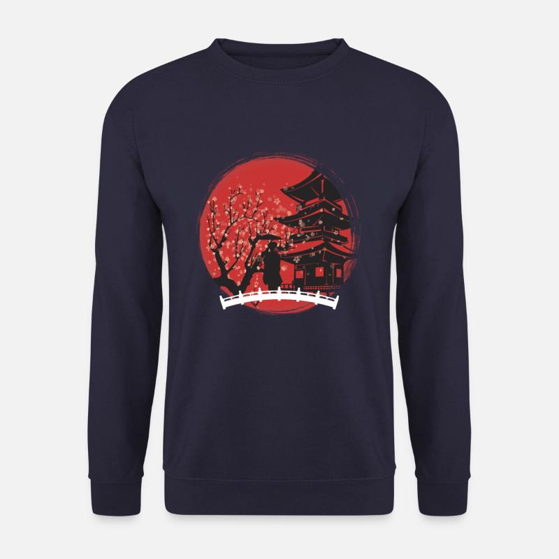 Japan Japanisch - Unisex Pullover - Navy