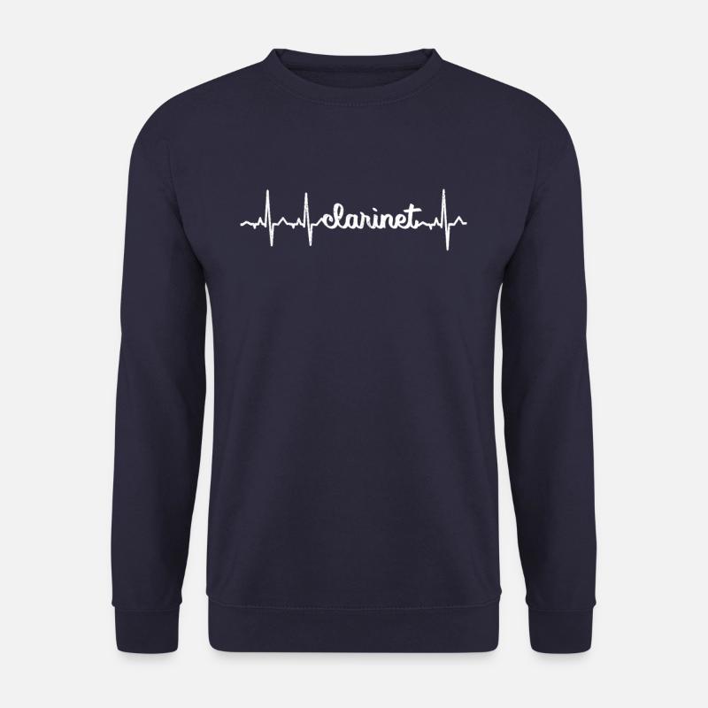 Evolution clarinet - Unisex Sweatshirt - navy