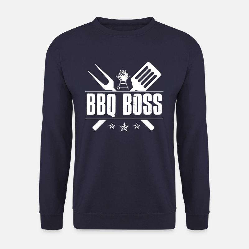 BBQ BBQ Boss - Unisex Sweatshirt - navy
