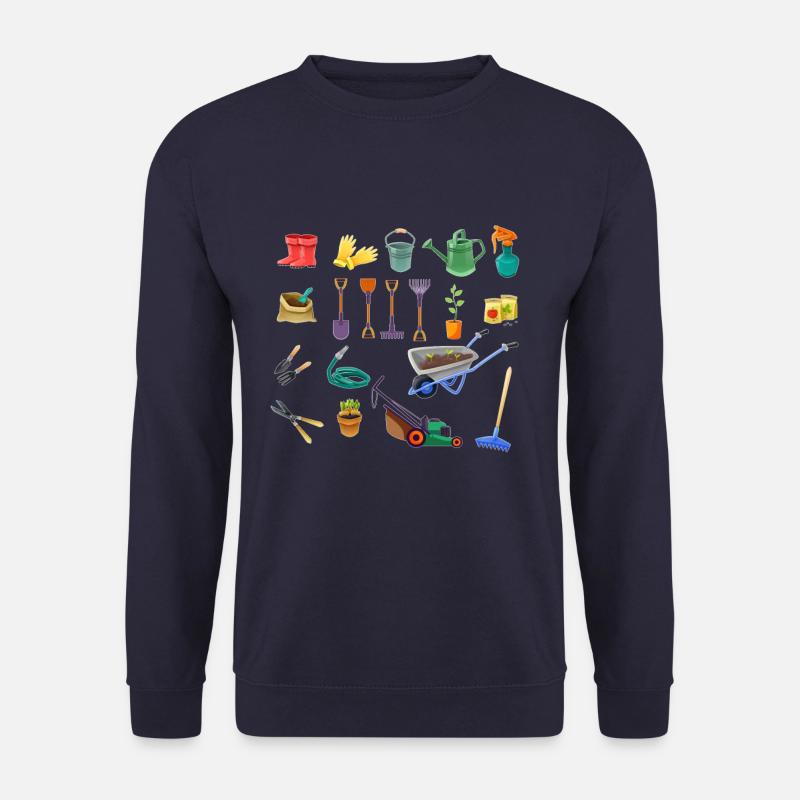 Gartenwerkzeug Gärtner Garten - Unisex Pullover - Navy