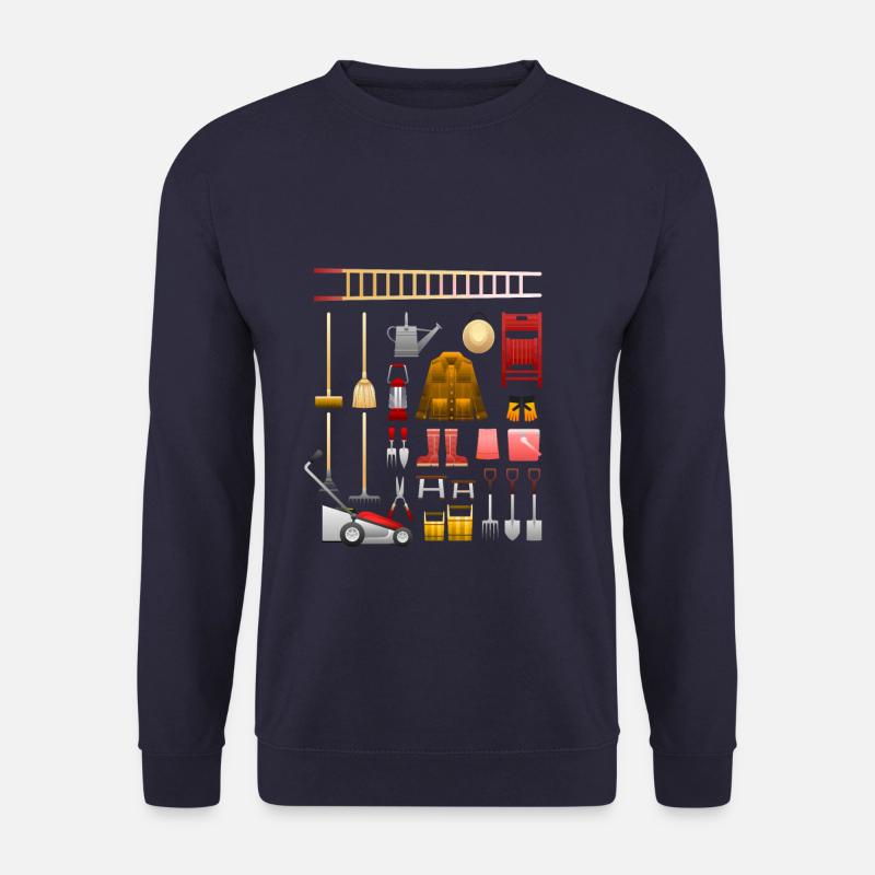 Garten Gartenarbeit Werkzeug - Unisex Pullover - Navy