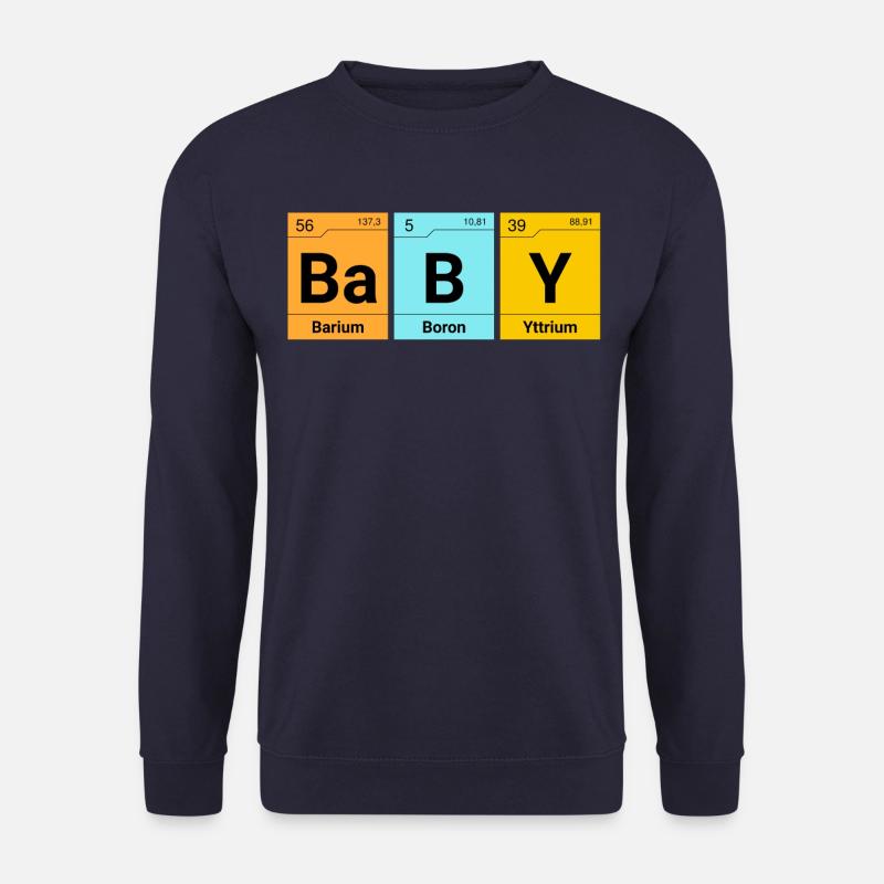 Éléments de chimie bébé - Sweat-shirt Unisexe - marine