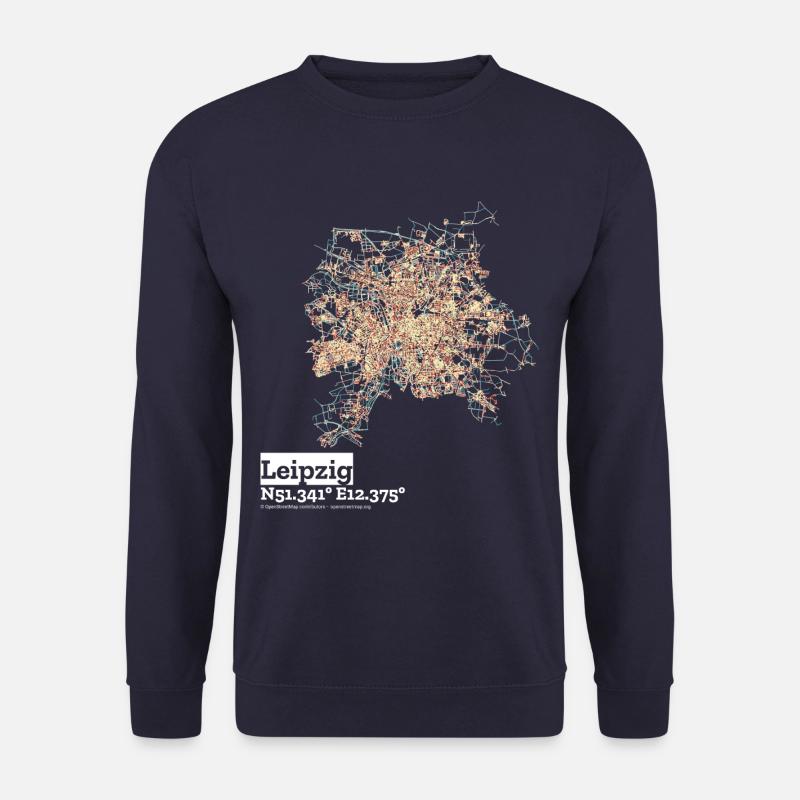 Leipzig Basic Pastels - Unisex Pullover - Navy