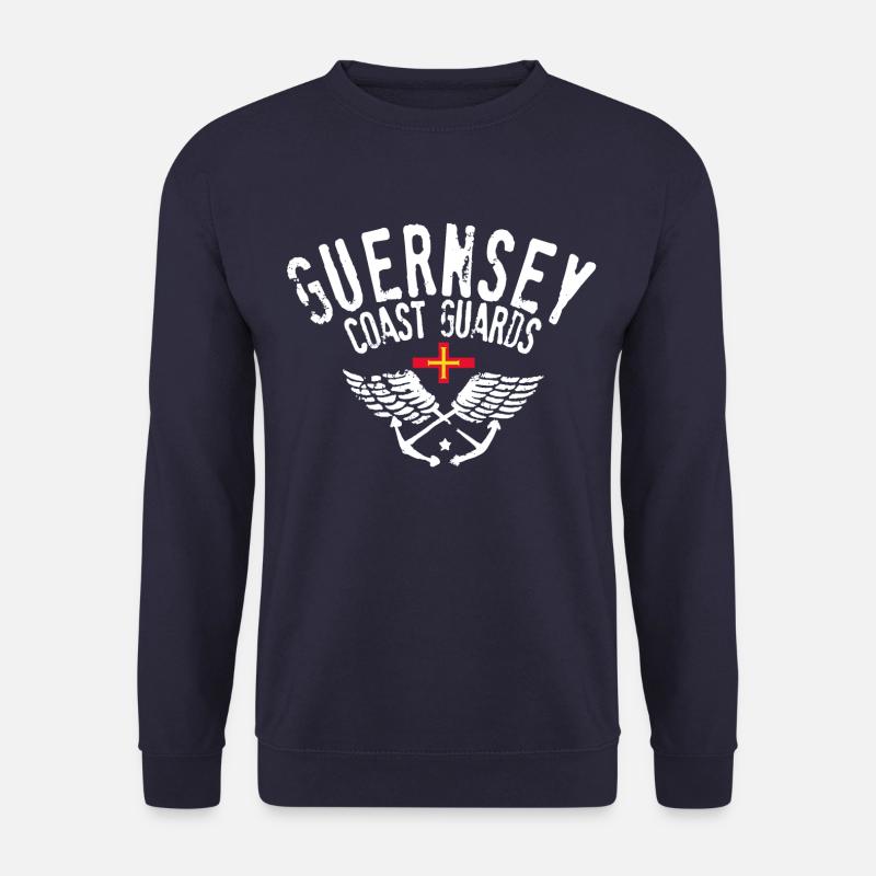 Küstenwache von Guernsey - Unisex Pullover - Navy