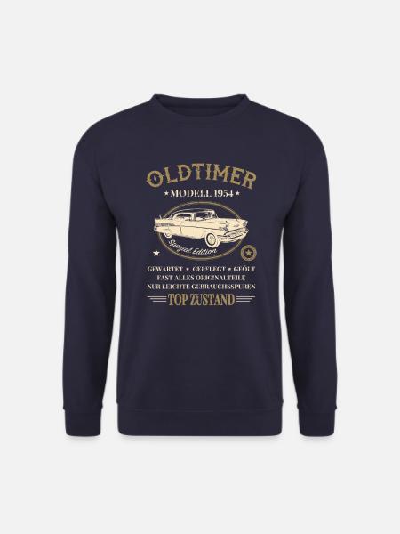 Oldtimer Baujahr 1954 - Unisex Pullover - Navy