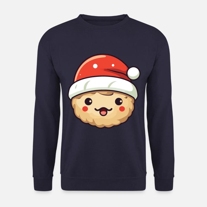 Biscuit Christmas Baking - Unisex Sweatshirt - navy