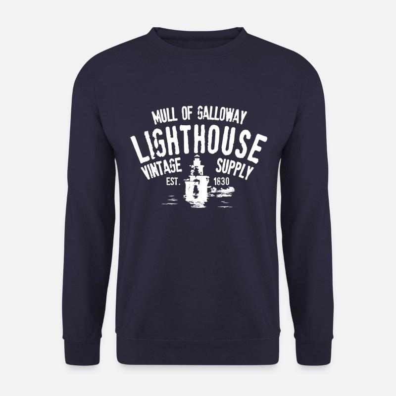 Mull of galloway lighthouse - Unisex Sweatshirt - navy
