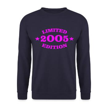 Édition Limitée 2005 18e anniversaire - Sweat-shirt Unisexe - marine - Devant - Alina (178cm) & Michal (187cm)