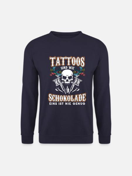 Tattoo Tätowierung Tattooist Tätowierer - Unisex Pullover - Navy