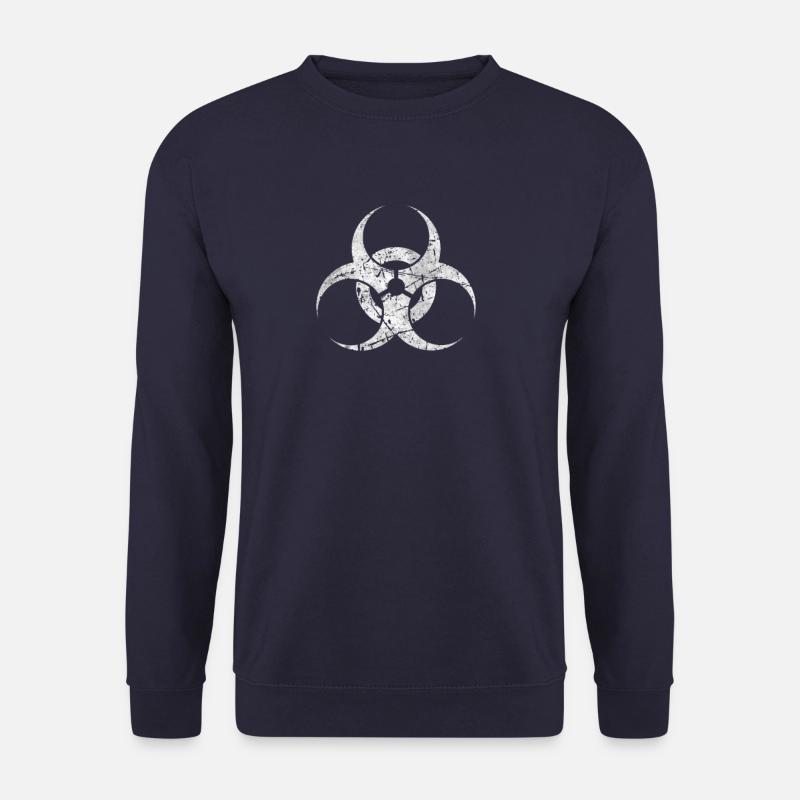 Biohazard symbol - Unisex Sweatshirt - navy
