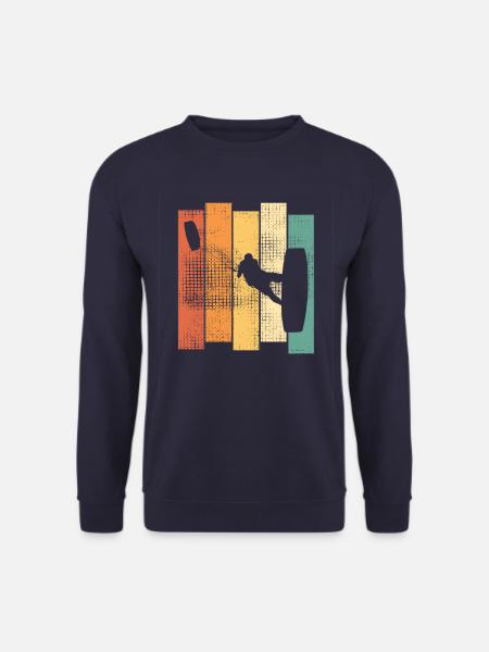 Kitesurfer kite kiteboard kitesurfing - Sweat-shirt Unisexe - marine