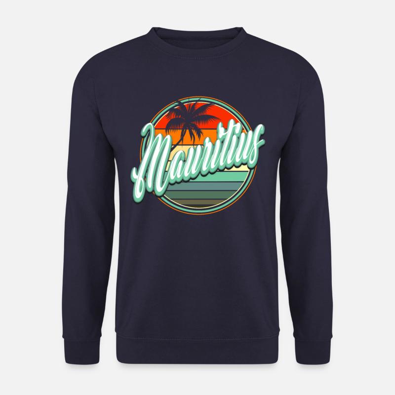 SommerStrandurlaub - Mauritius - Unisex Pullover - Navy