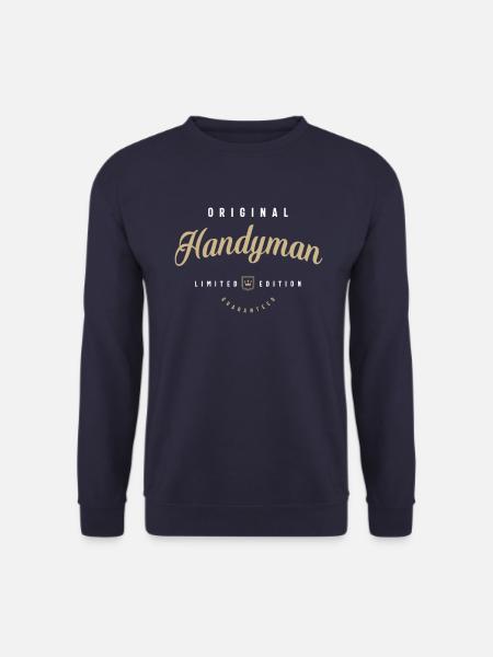 Homme à tout faire Drôle Titre du poste Profession Anniversaire - Sweat-shirt Unisexe - marine
