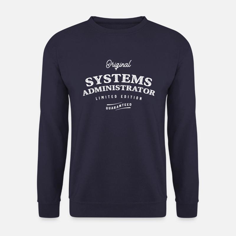 Systemadministrator Lustige Berufsbezeichnung - Unisex Pullover - Navy