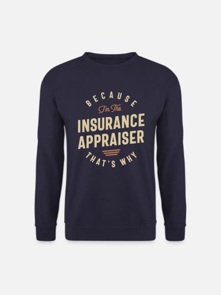Versicherungsgutachter Job Beruf Geburtstagsarbeiter - Unisex Pullover - Navy