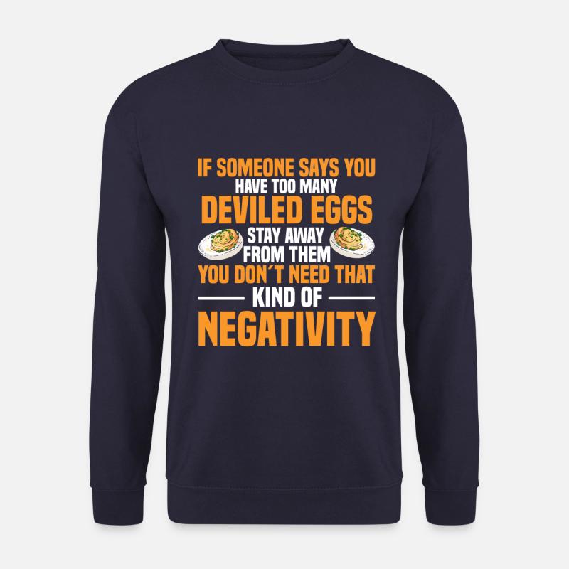 Stuffed Eggs - Proverbs - Unisex Sweatshirt - navy