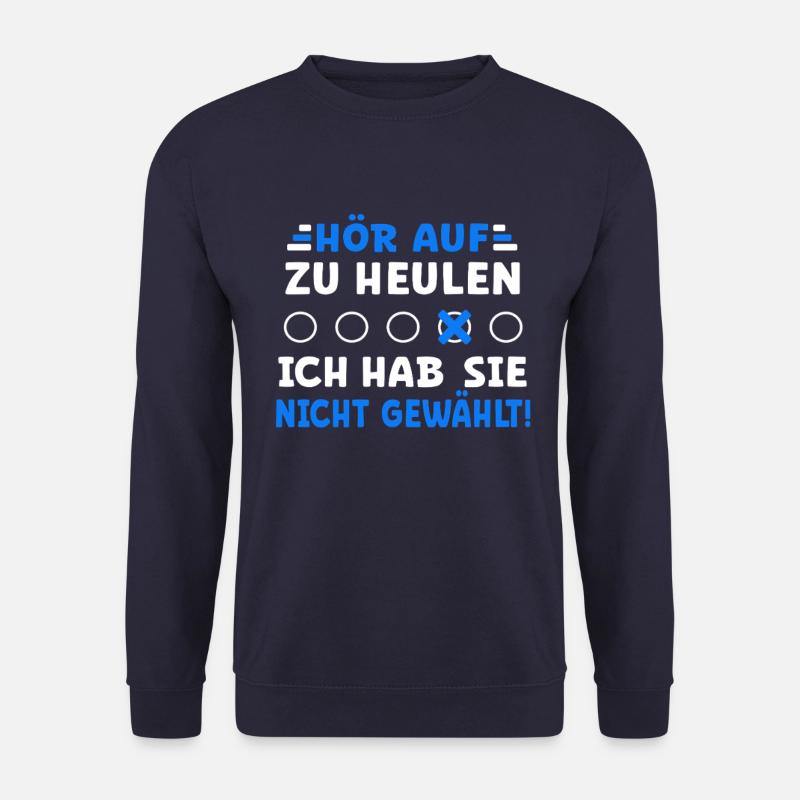 Bundestagswahl - ich habe sie nicht gewählt - Unisex Pullover - Navy