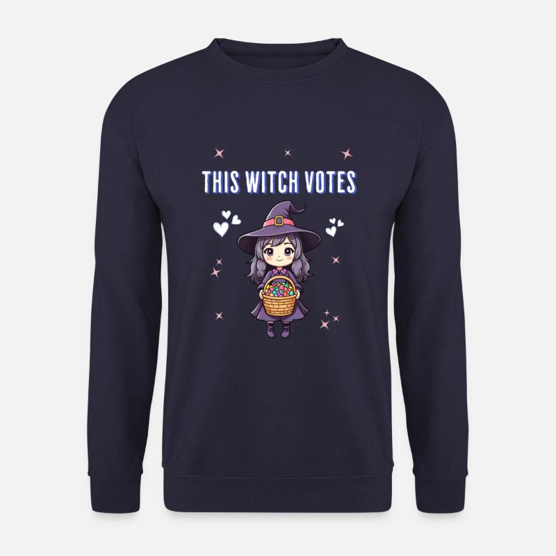 This witch votes - Unisex Sweatshirt - navy