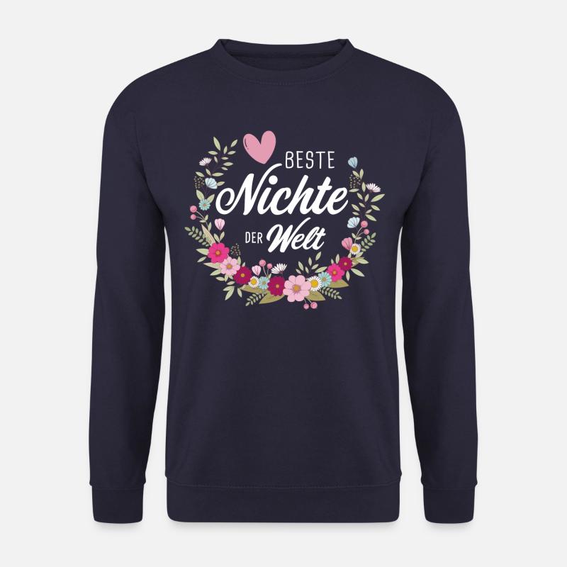 Beste Nichte der Welt - Unisex Pullover - Navy