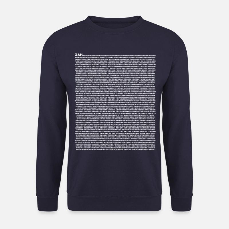 5000 Stellen von Pi - Unisex Pullover - Navy