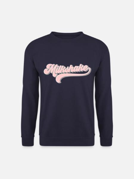 Milkshake | Farben änderbar - Unisex Pullover - Navy
