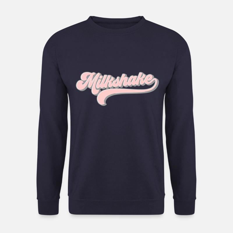Milkshake | Farben änderbar - Unisex Pullover - Navy