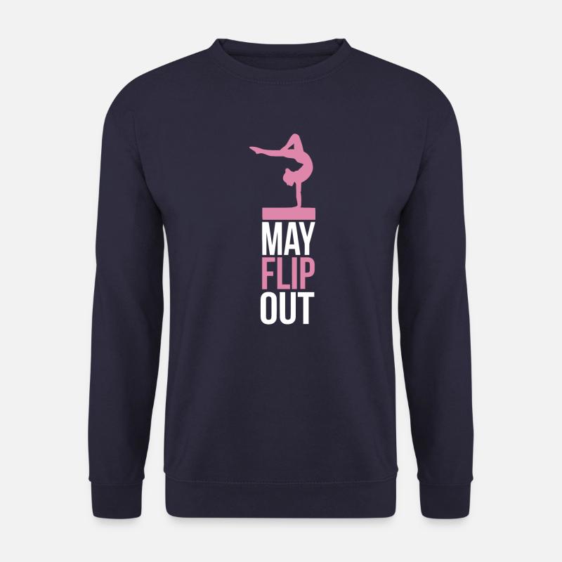 Gymnastik Turnen Turnerin Handstand Geschenk - Unisex Pullover - Navy