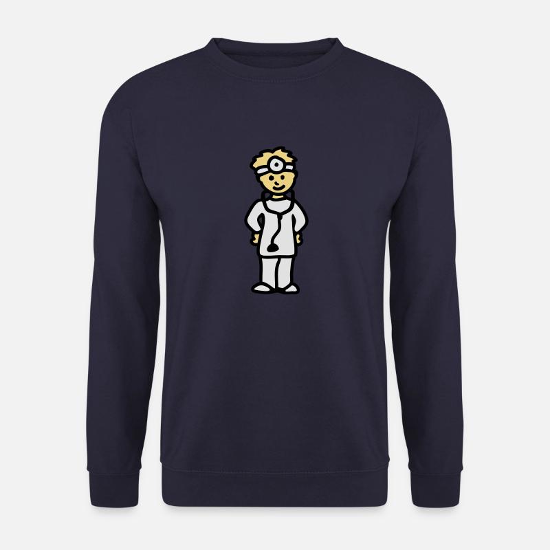 Docteur: 3 - Sweat-shirt Unisexe - marine