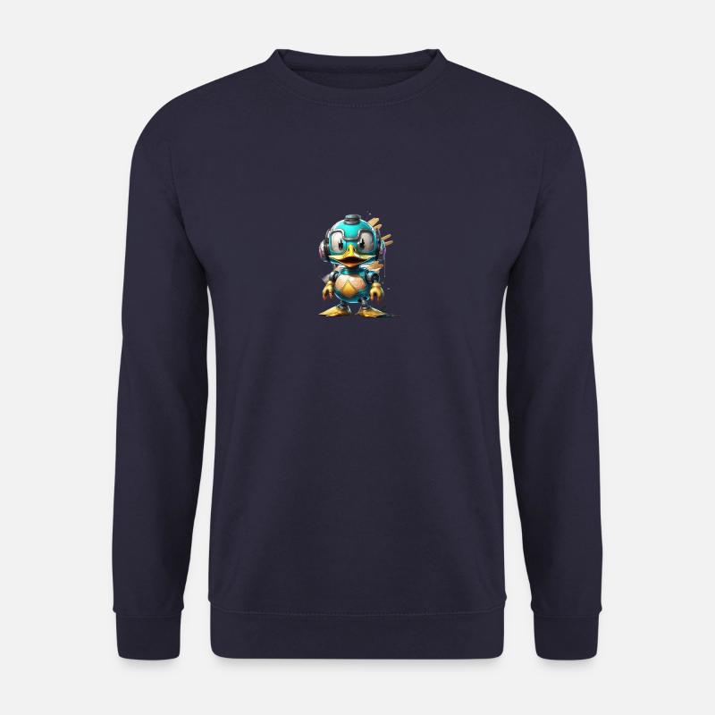 Robot Duck - Unisex Sweatshirt - navy