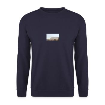 Benbuldsligotn221 - Unisex Sweatshirt - navy - Front - Alina (178cm) & Michal (187cm)