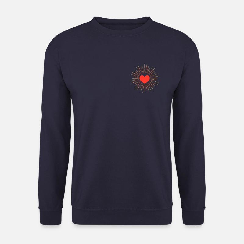 Herz - Unisex Pullover - Navy