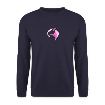 Panther - Unisex Pullover - Navy - Vorne - Alina (178cm) & Michal (187cm)