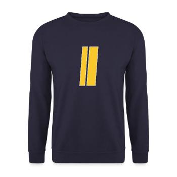 Commissaire du bord - Sweat-shirt Unisexe - marine - Devant - Alina (178cm) & Michal (187cm)