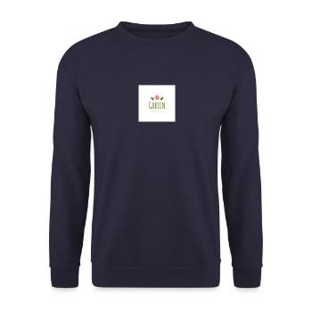 Garten - Unisex Pullover - Navy - Vorne - Alina (178cm) & Michal (187cm)