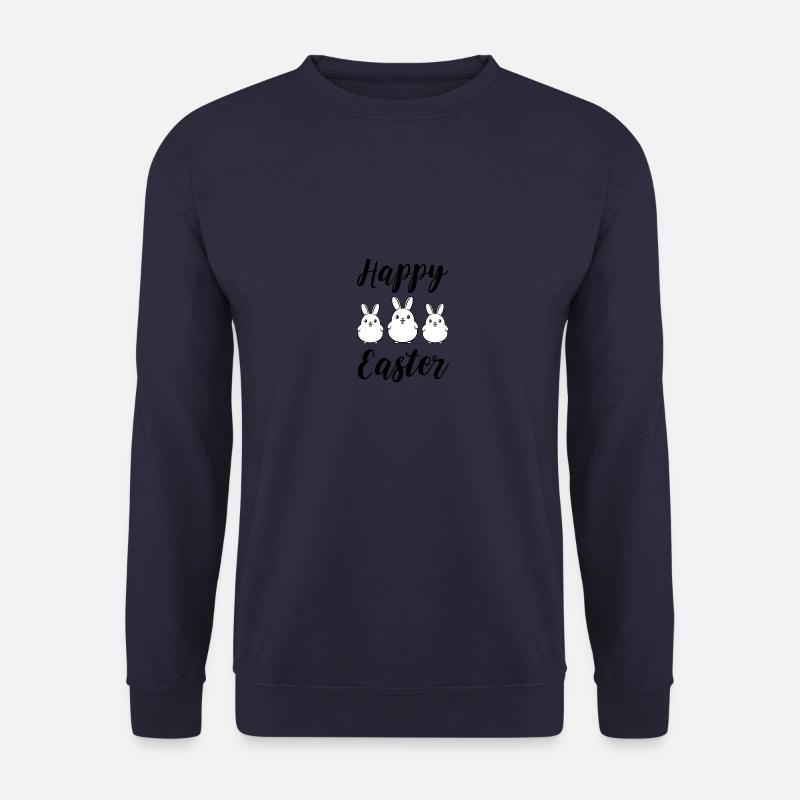 Frohe Ostern Hasen - Unisex Pullover - Navy