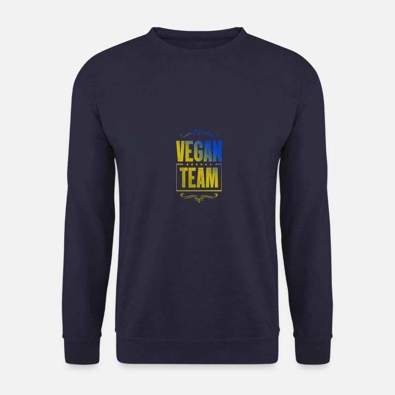 Vegan Crew - Unisex Pullover - Navy