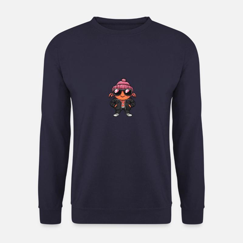 Krebs Krabbe Winter - Unisex Pullover - Navy