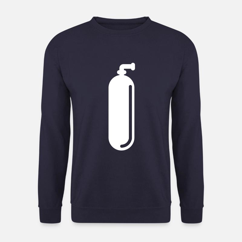 Sauerstoff Tauchen symbol - Unisex Pullover - Navy
