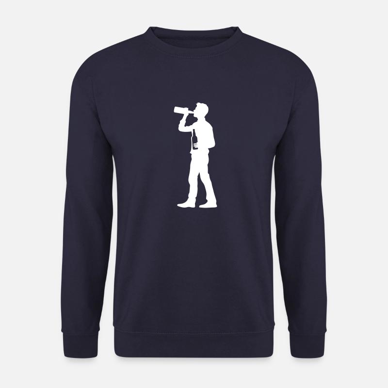 Trinker Bier - Unisex Pullover - Navy