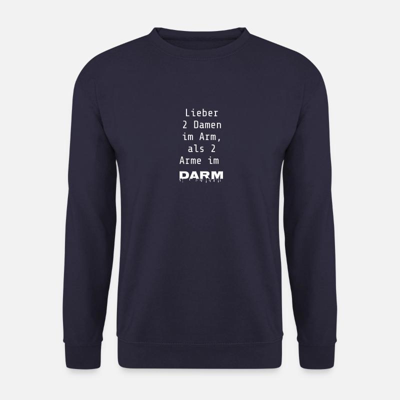 2 Arme - Unisex Pullover - Navy