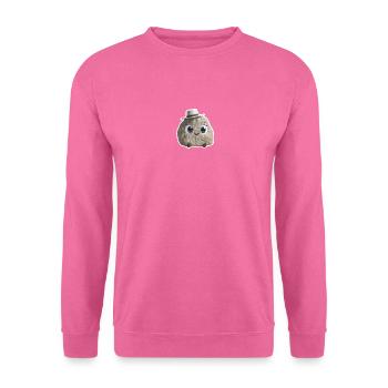 Funny stone- rock tumbling - Unisex Sweatshirt - pink - Front