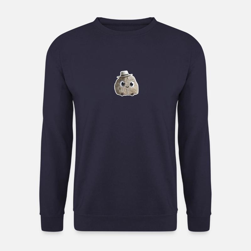 Funny stone- rock tumbling - Unisex Sweatshirt - navy