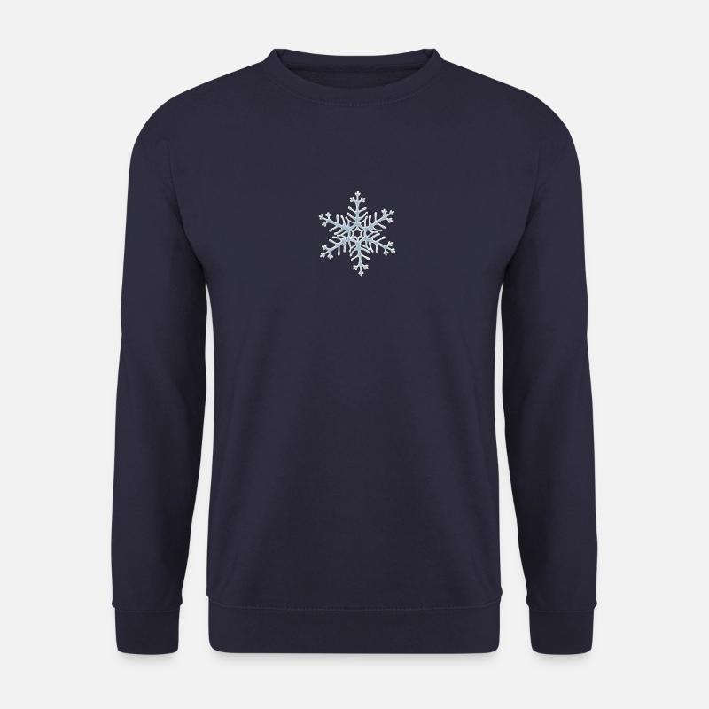 schneeflocke - Unisex Pullover - Navy